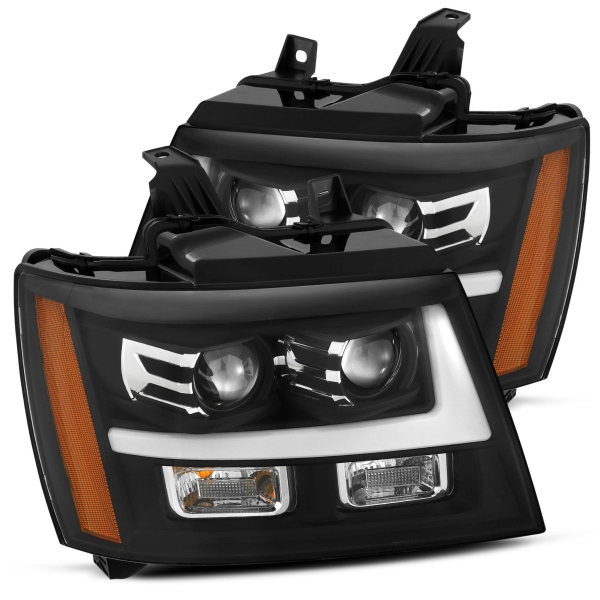 2007-2013 Chevy Tahoe/Suburban/Avalanche alpharex Headlights - PRIMO DYNAMIC