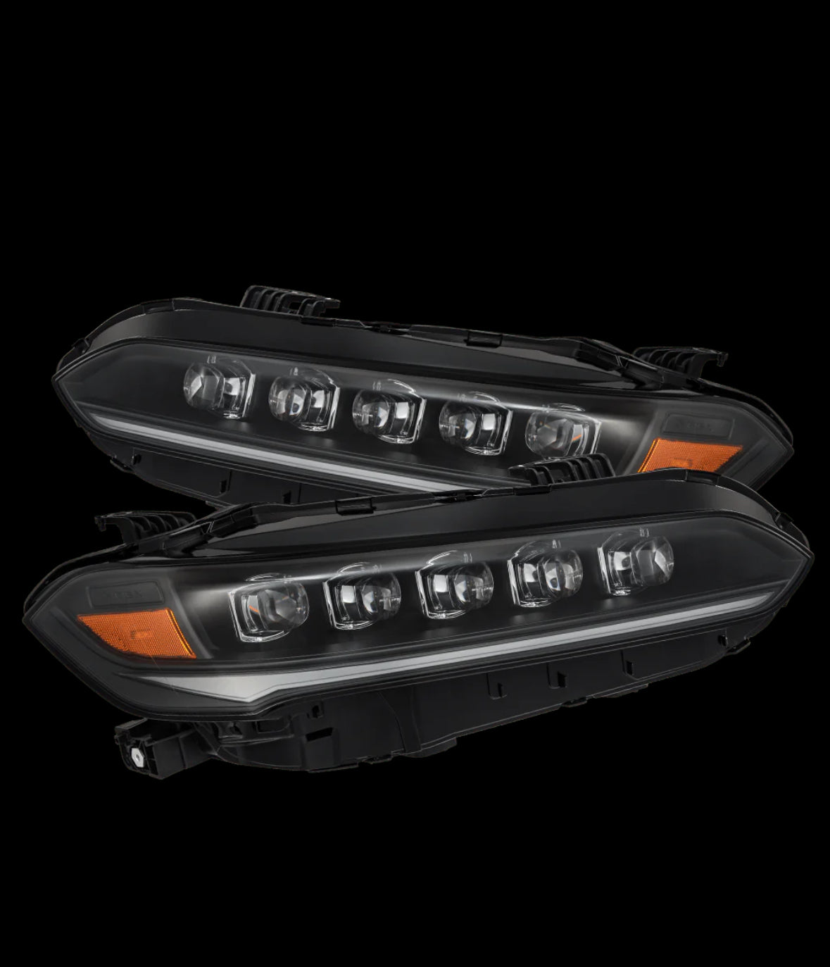 2022-2025 Honda Civic NOVA-Series LED Projector Headlights Black - PRIMO DYNAMIC