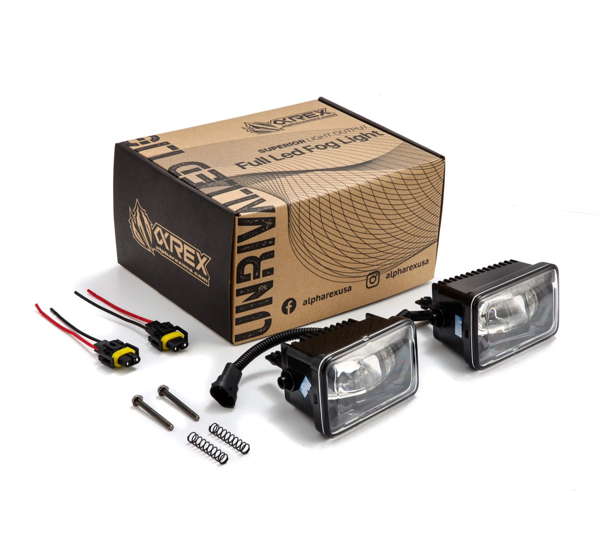 2017-2022 f-250 f-350 DoubleTap Dual Color LED Projector Fog Lights - PRIMO DYNAMIC