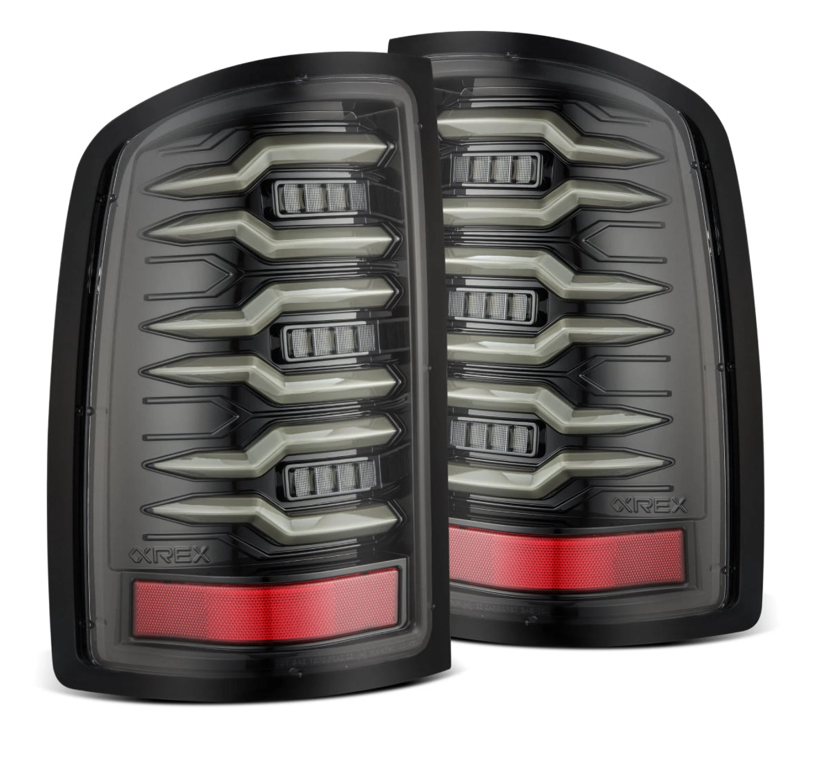 2007-2013 GMC Sierra Taillights alpharex - PRIMO DYNAMIC