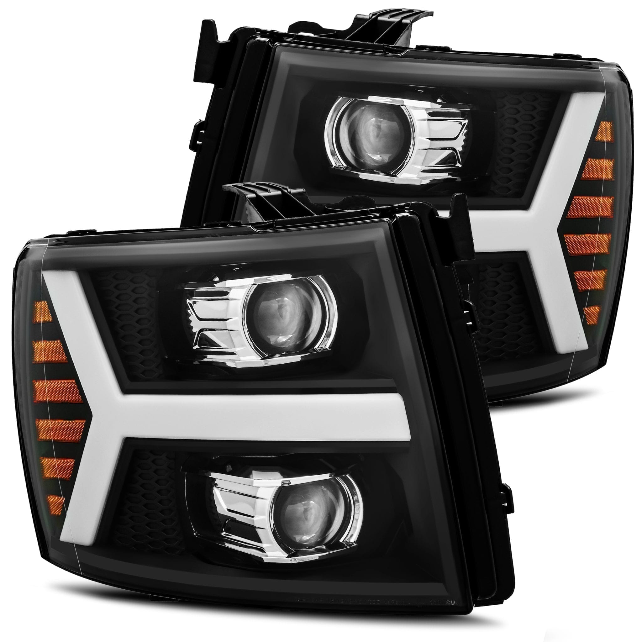 2007-2013 Chevy Silverado alpharex headlights - PRIMO DYNAMIC