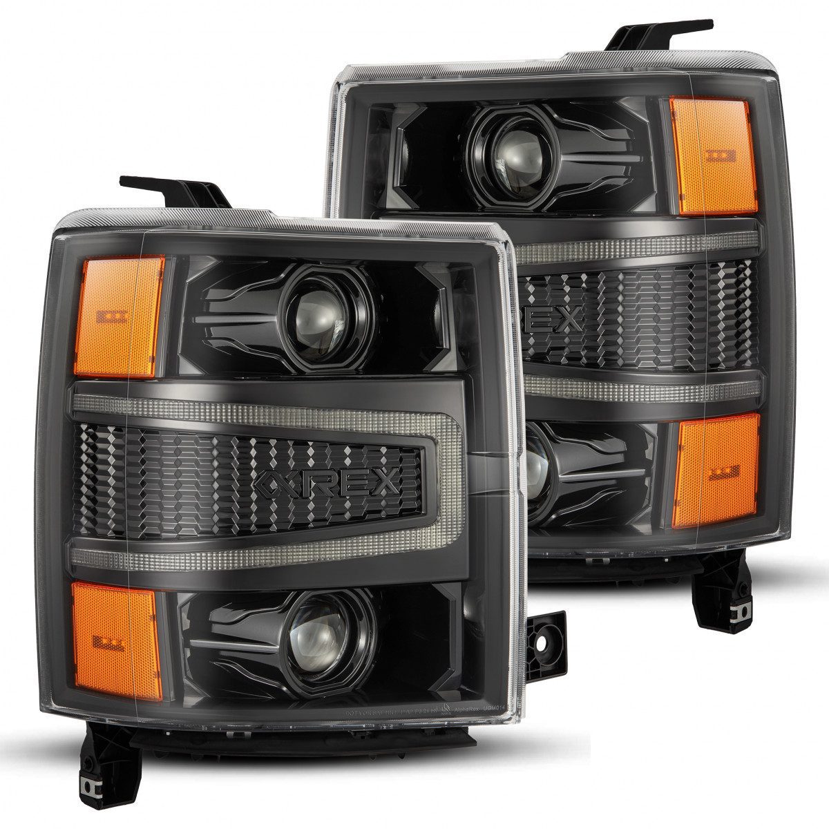2014-2015 1500 Chevy Silverado alpharex Headlights - PRIMO DYNAMIC