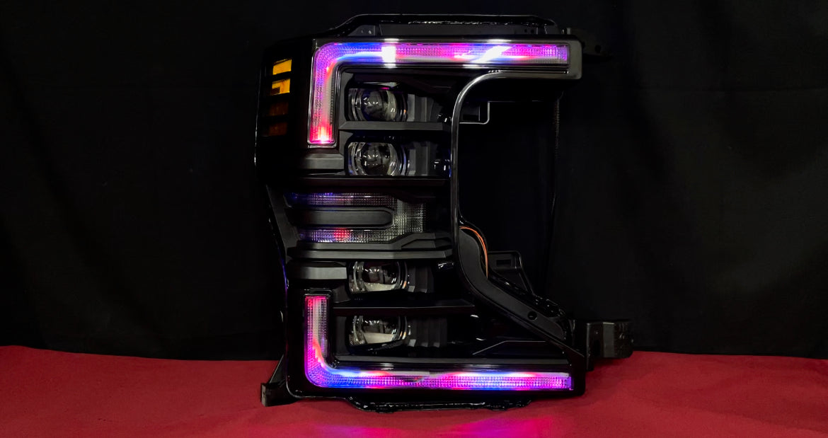 2020+ Ford F-250/F-350 Super Duty LED Headlights (Morimoto Housing) - PRIMO DYNAMIC