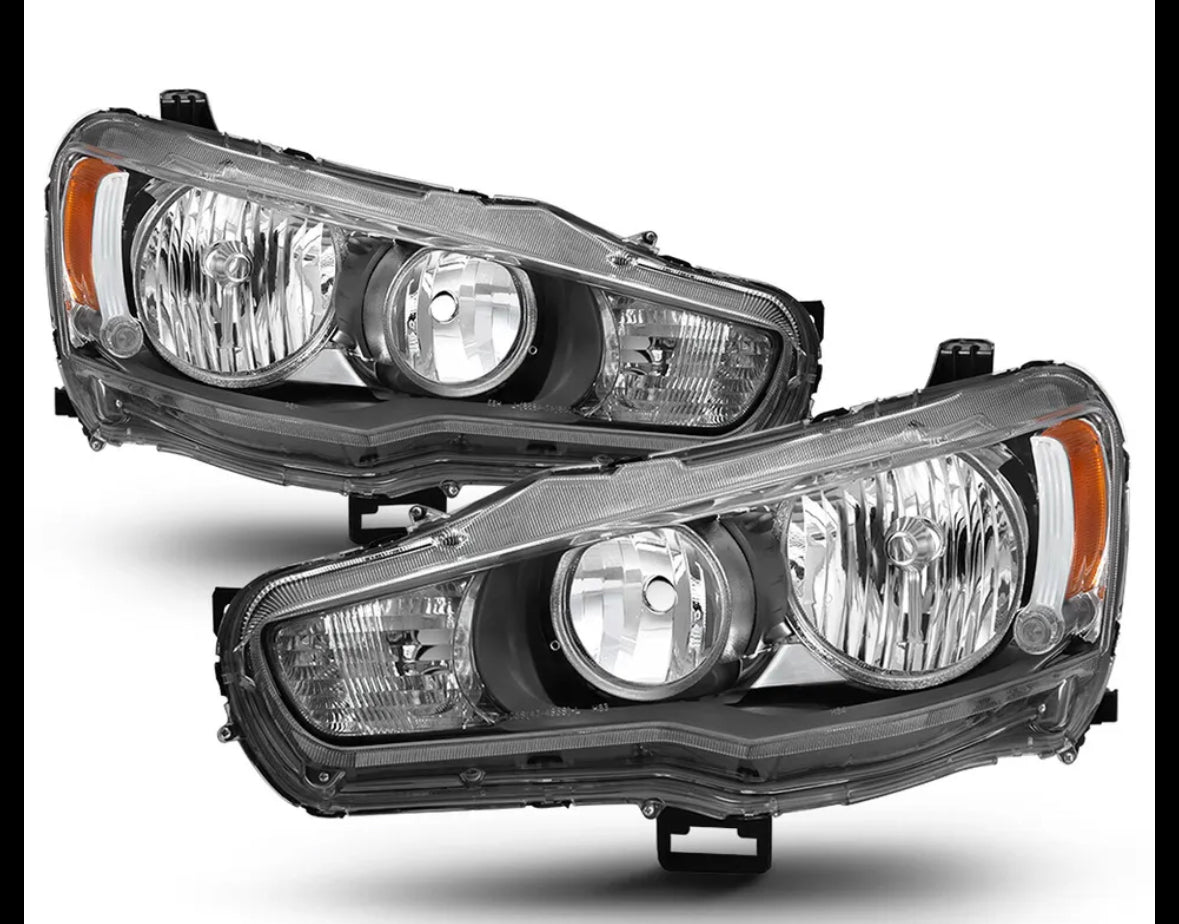 2008-2017 Mitsubishi Lancer EVO X Headlights - PRIMO DYNAMIC