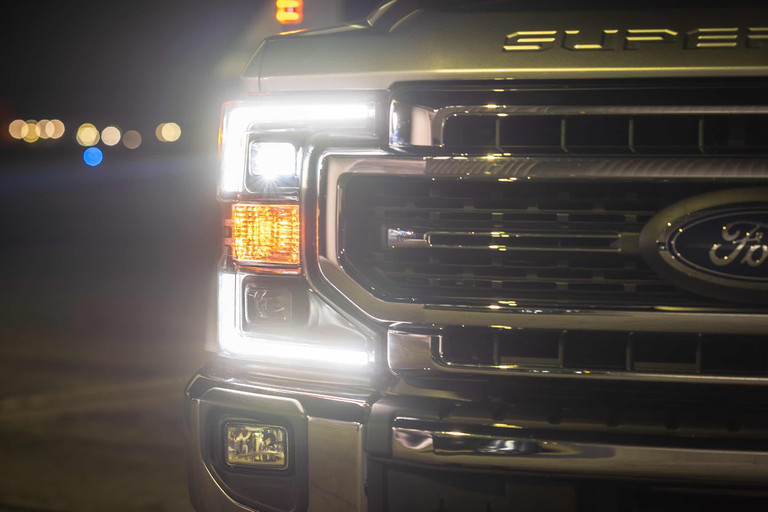 2020+ Ford F-250/F-350 Super Duty LED Headlights (Morimoto Housing) hybrid - PRIMO DYNAMIC