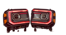 2014-2018 GMC Sierra AlphaRex Headlights - PRIMO DYNAMIC