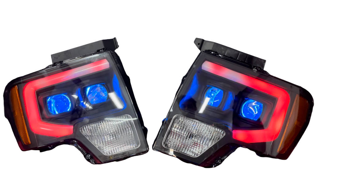 2009-2014 Ford F-150 "AlphaRex Edition" Headlights - PRIMO DYNAMIC