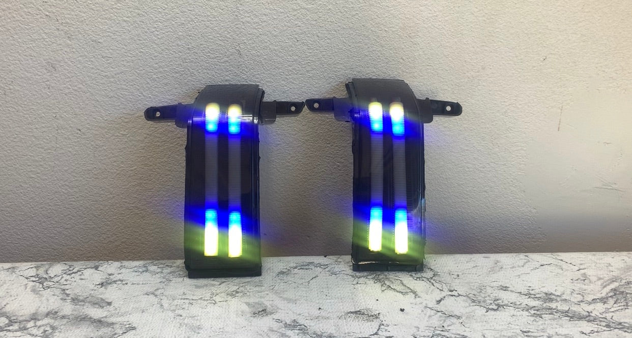 Turn signal tow mirrors for Silverado/Sierra - PRIMO DYNAMIC