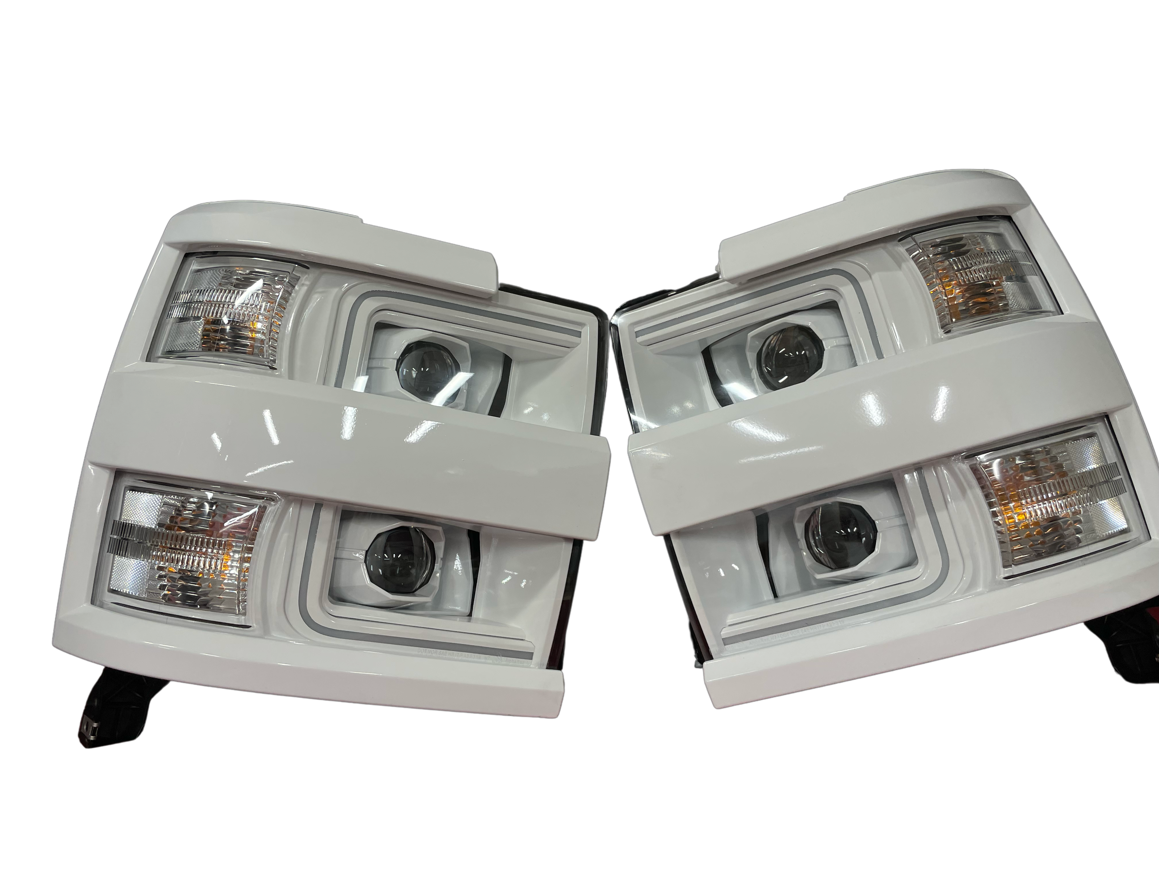 2015-2019 2500/3500 Chevy Silverado "AlphaRex Edition" Headlights - PRIMO DYNAMIC