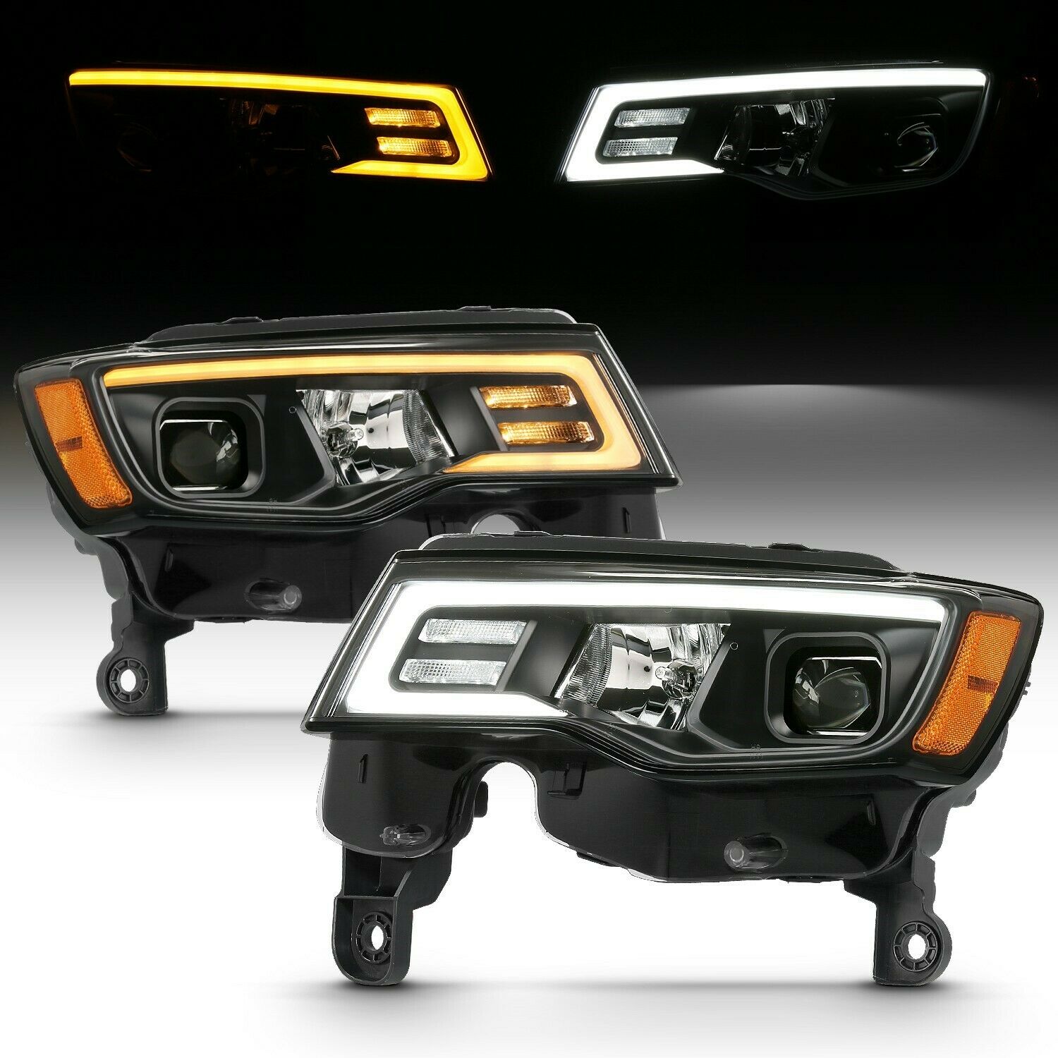 2017-2019 grand cherokee headlights - PRIMO DYNAMIC