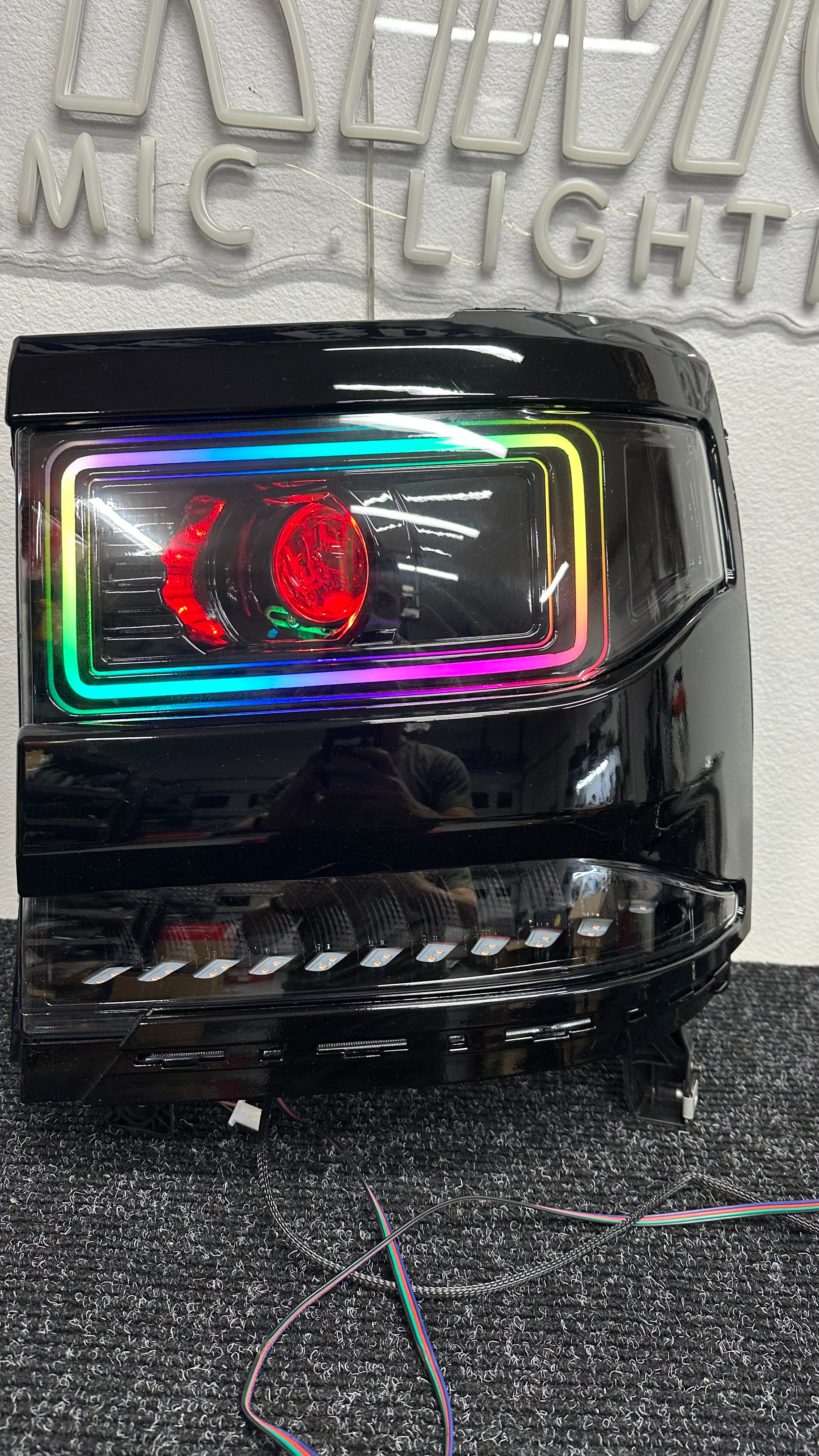 2016-2018 1500 Chevy Silverado "Cyclops Edition" Headlights - PRIMO DYNAMIC