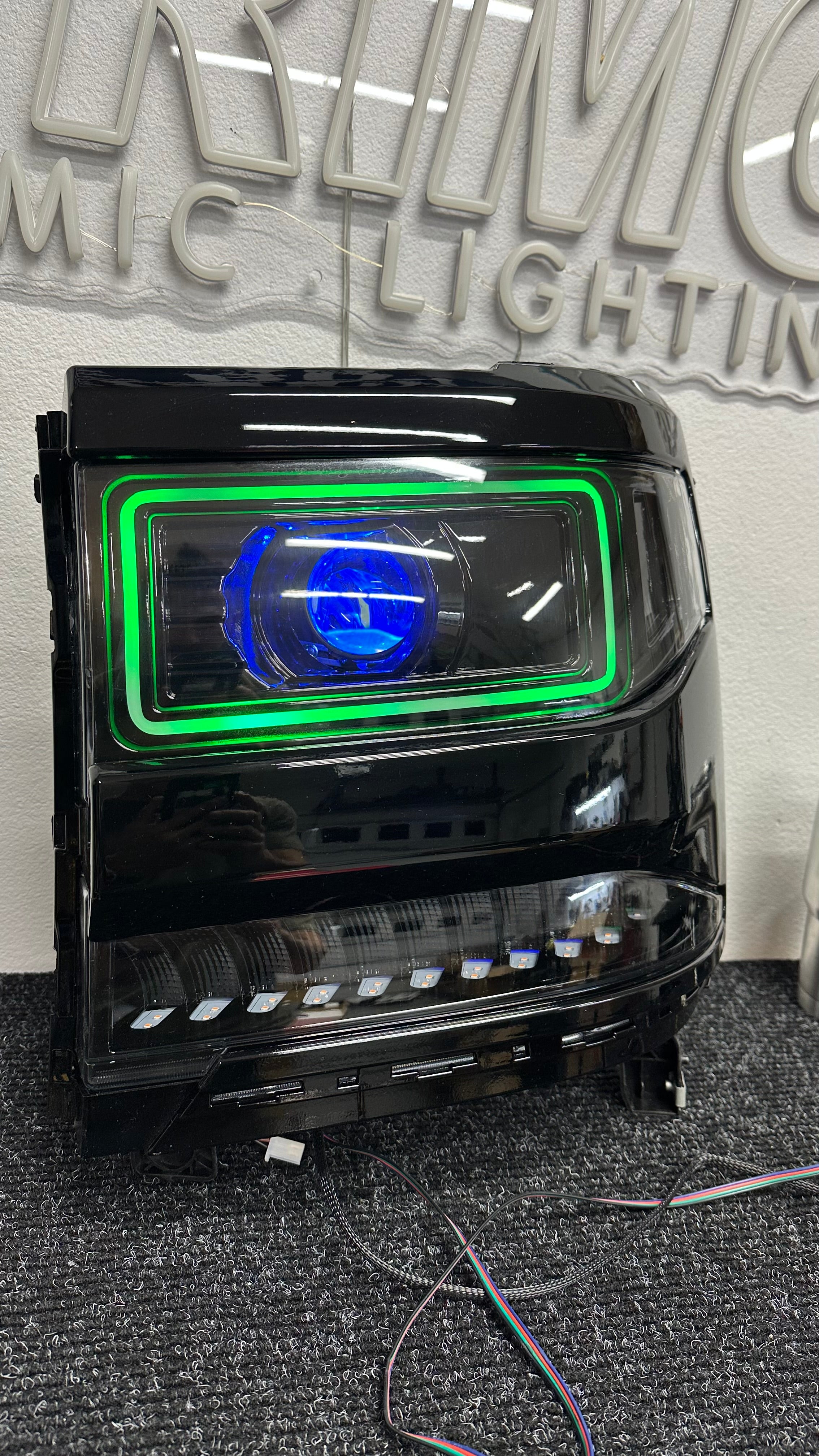 2016-2018 1500 Chevy Silverado "Cyclops Edition" Headlights - PRIMO DYNAMIC