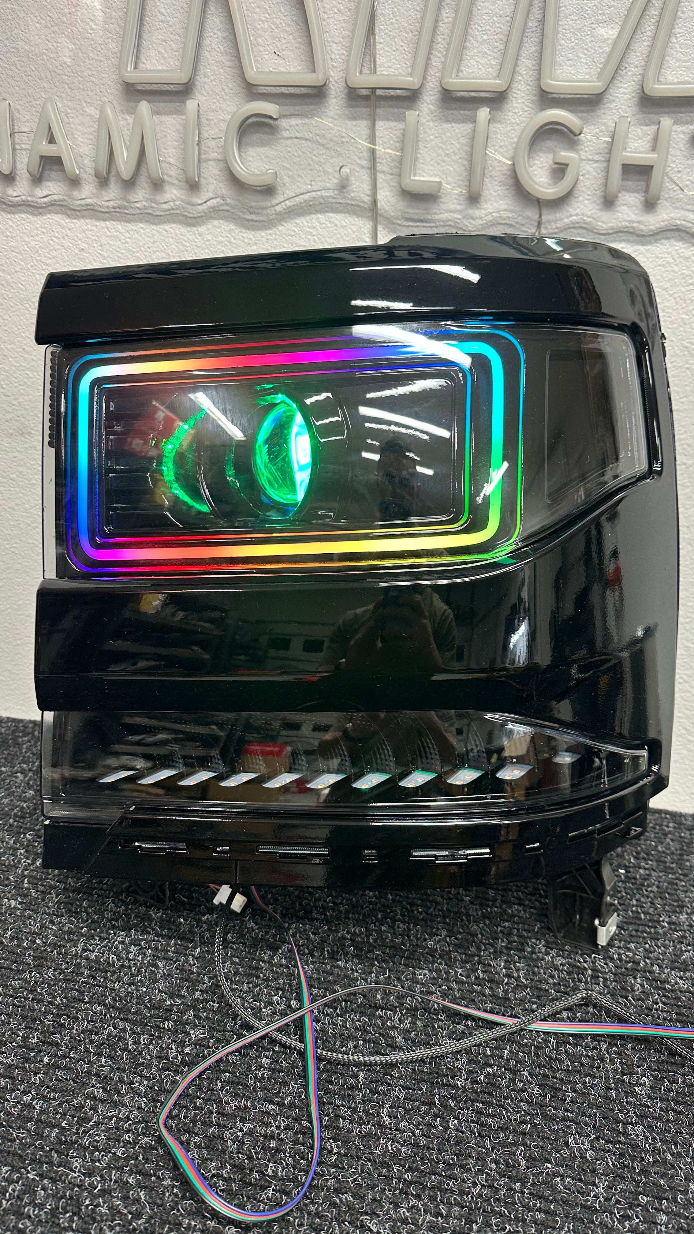 2016-2018 1500 Chevy Silverado "Cyclops Edition" Headlights - PRIMO DYNAMIC