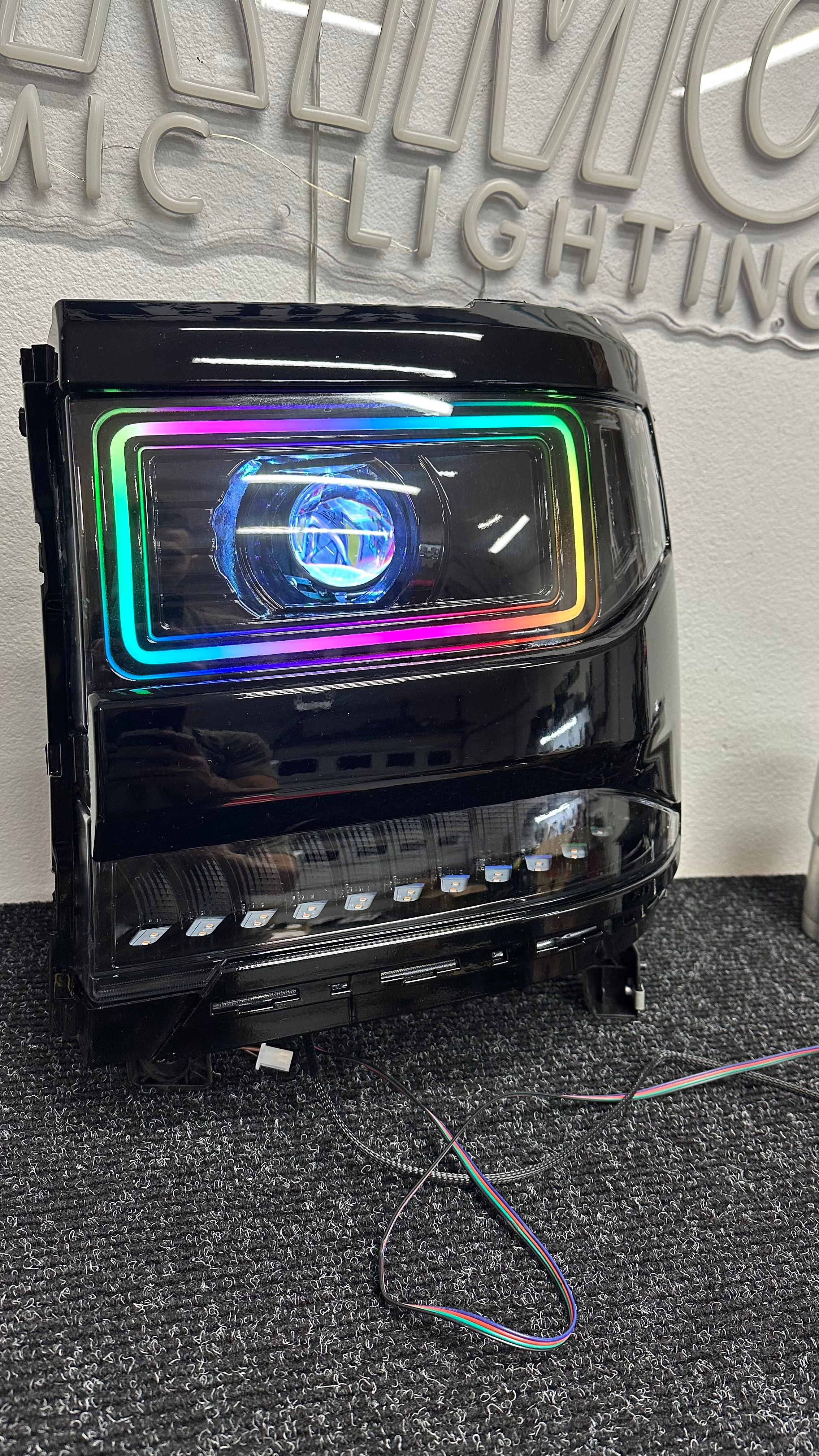 2016-2018 1500 Chevy Silverado "Cyclops Edition" Headlights - PRIMO DYNAMIC