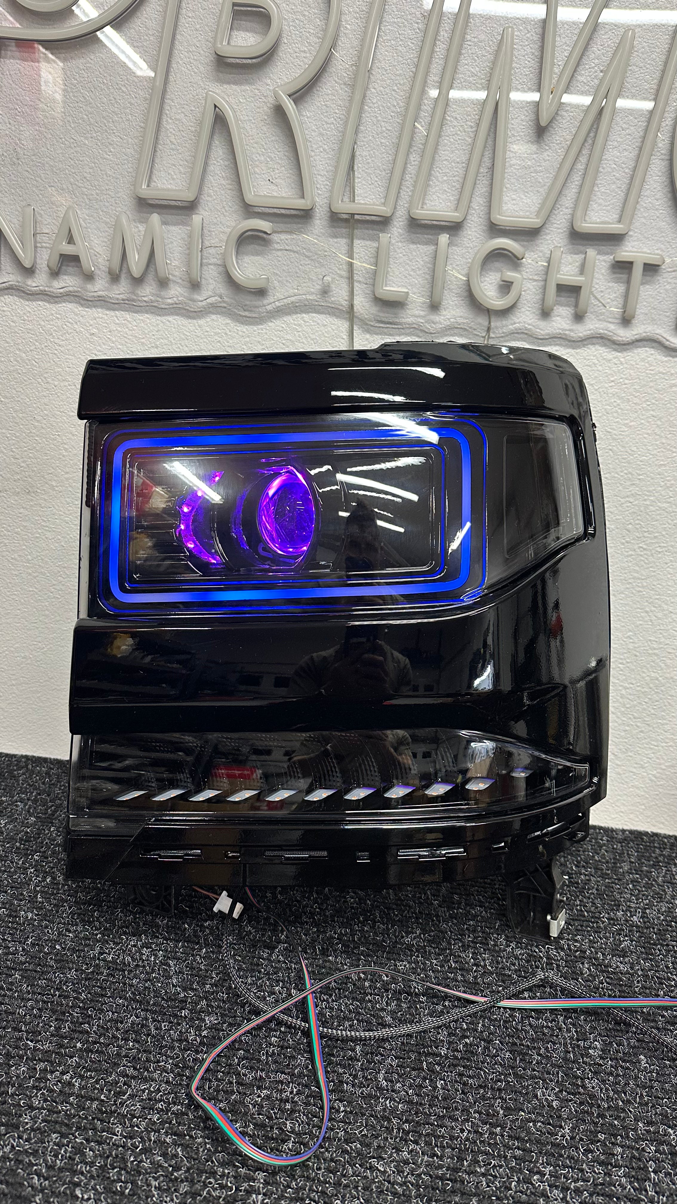 2016-2018 1500 Chevy Silverado "Cyclops Edition" Headlights - PRIMO DYNAMIC