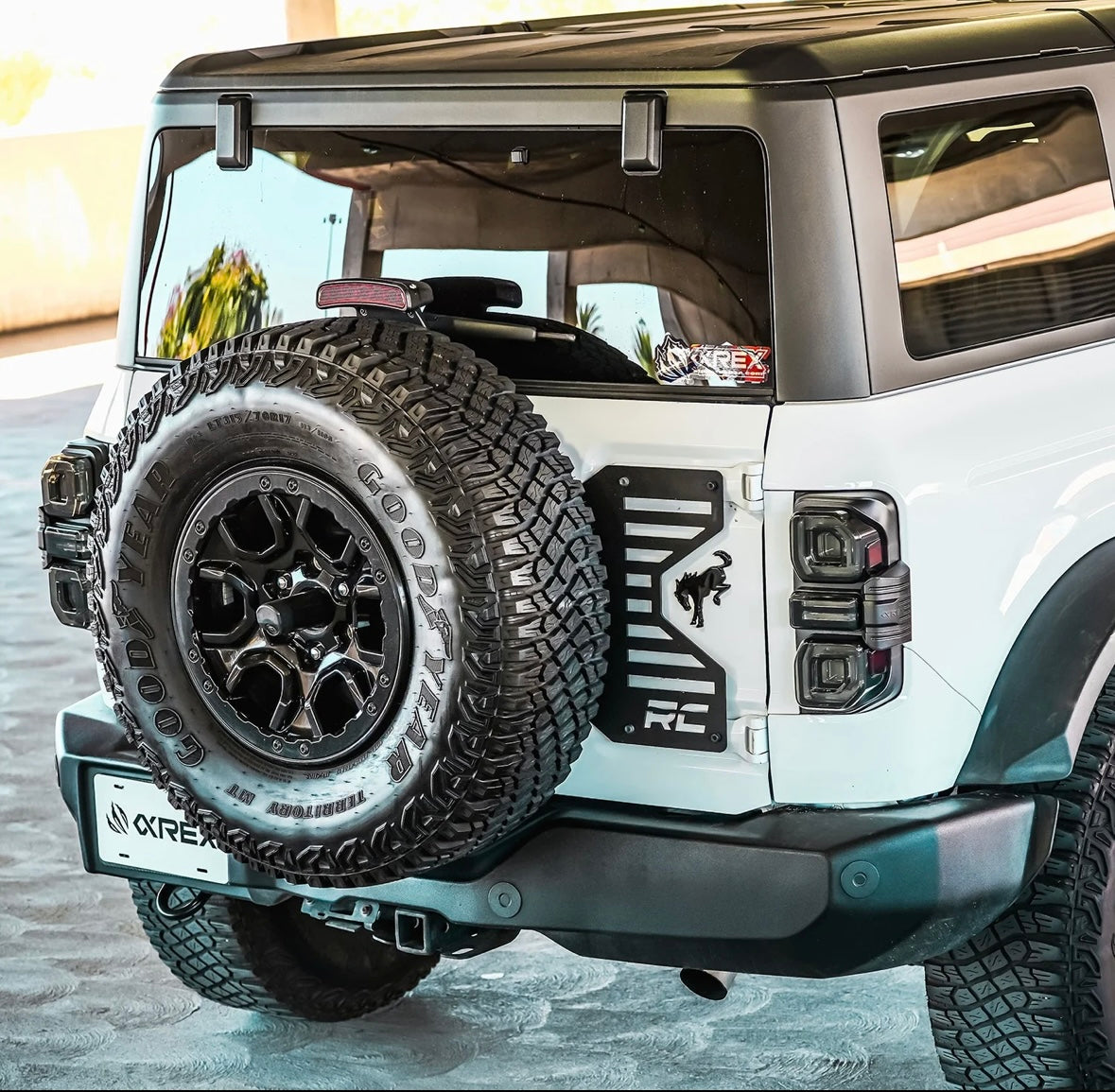 21-25 Ford Bronco NOVA-Series Prismatic LED Tail Lights Alpha-Black - PRIMO DYNAMIC