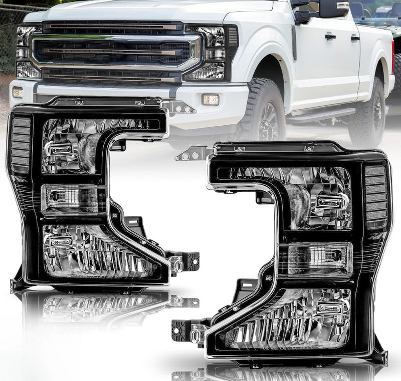 2020-2022 Ford F-250/F-350 Headlights (Halogen Model Only)