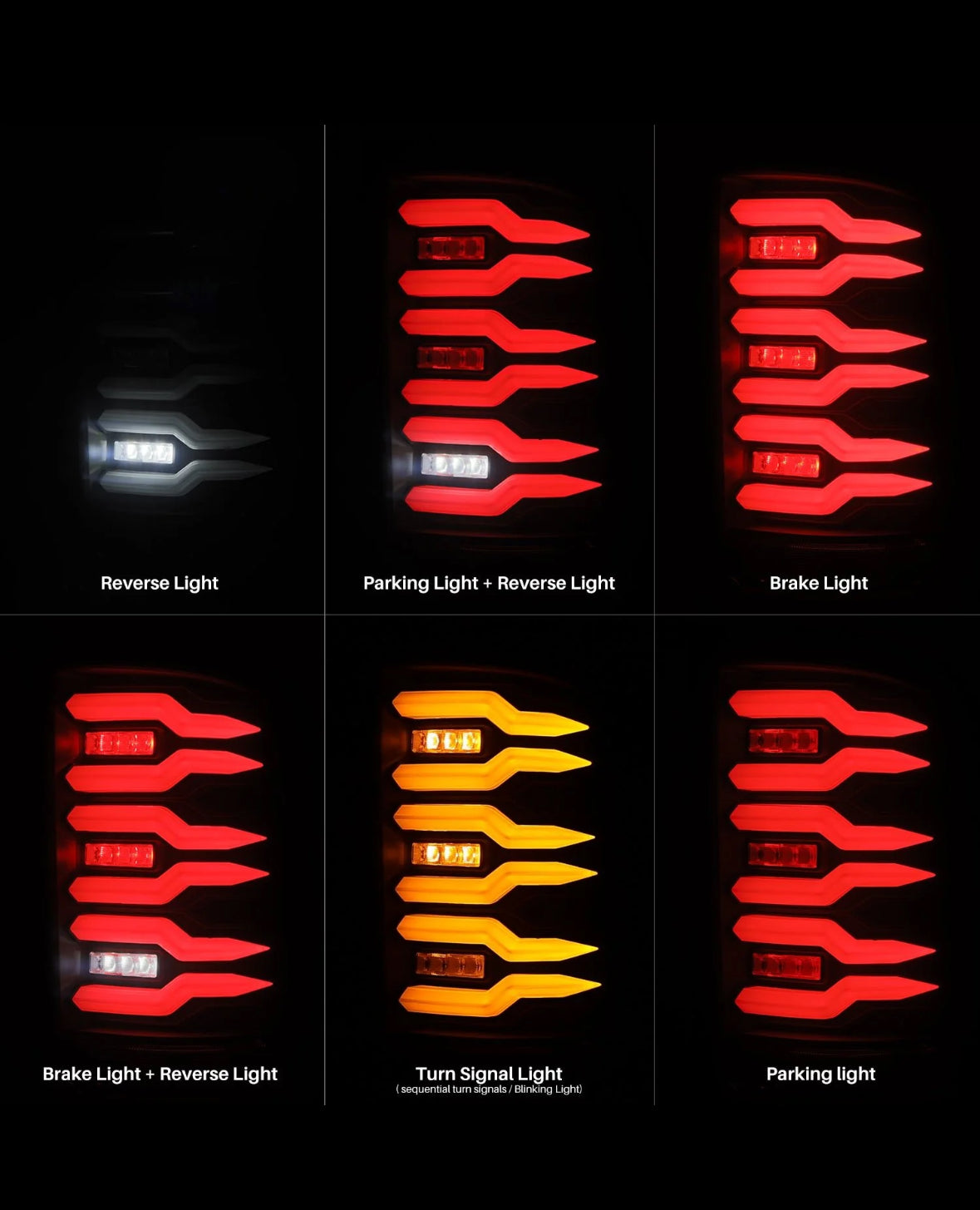 2007-2013 GMC Sierra Taillights alpharex - PRIMO DYNAMIC