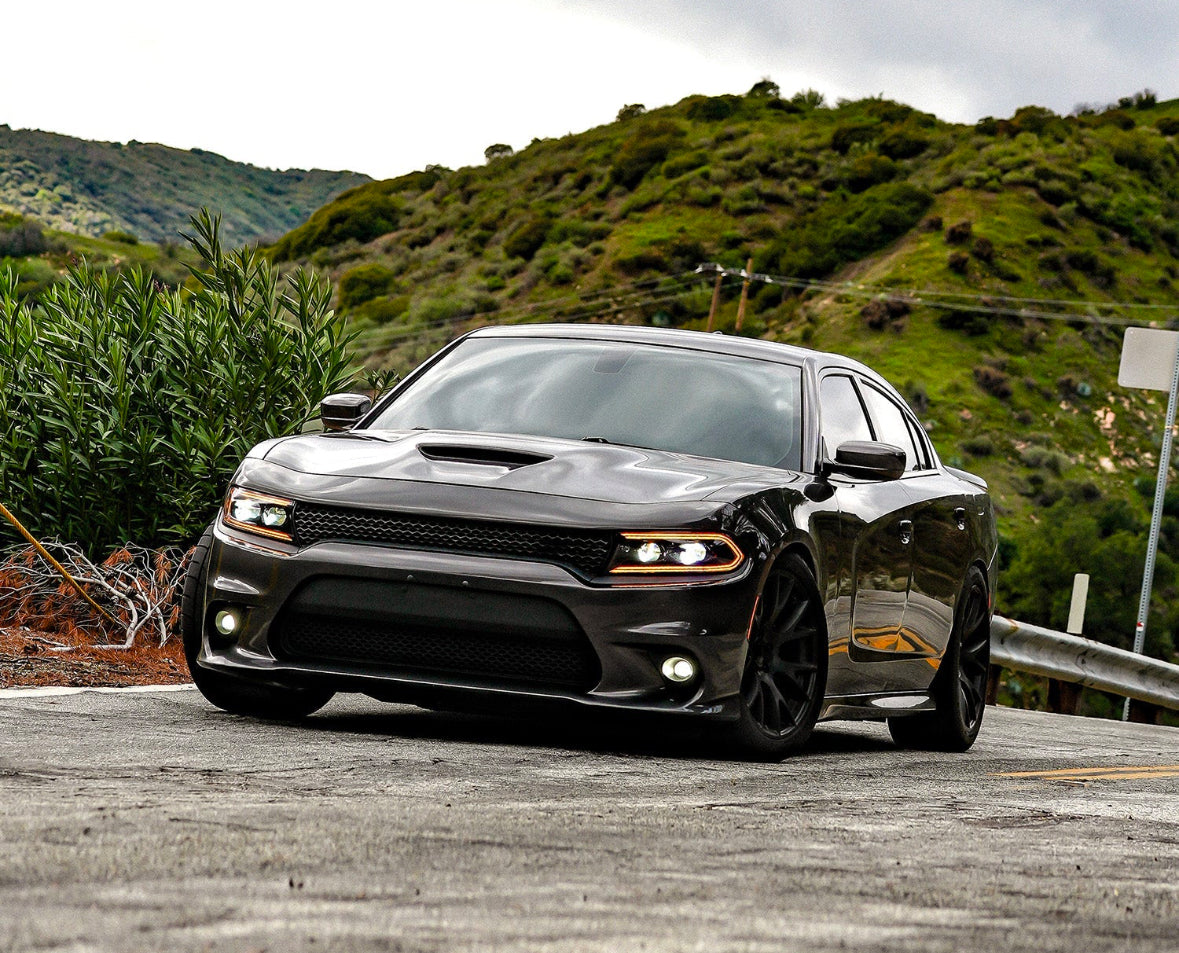 dodge charger 2015-2023 headlights alpharex LUXX - PRIMO DYNAMIC