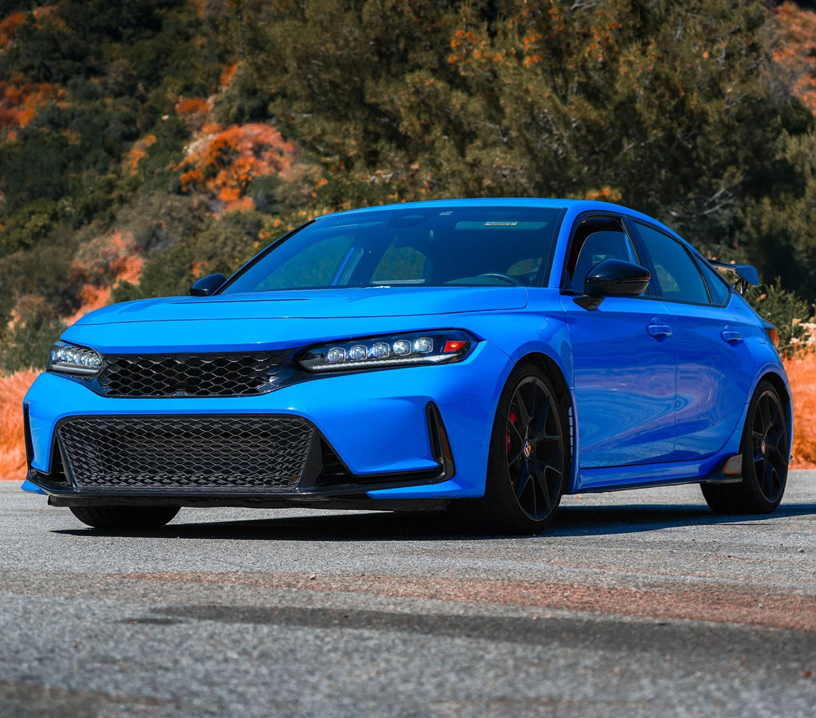 2022-2025 Honda Civic NOVA-Series LED Projector Headlights Black - PRIMO DYNAMIC