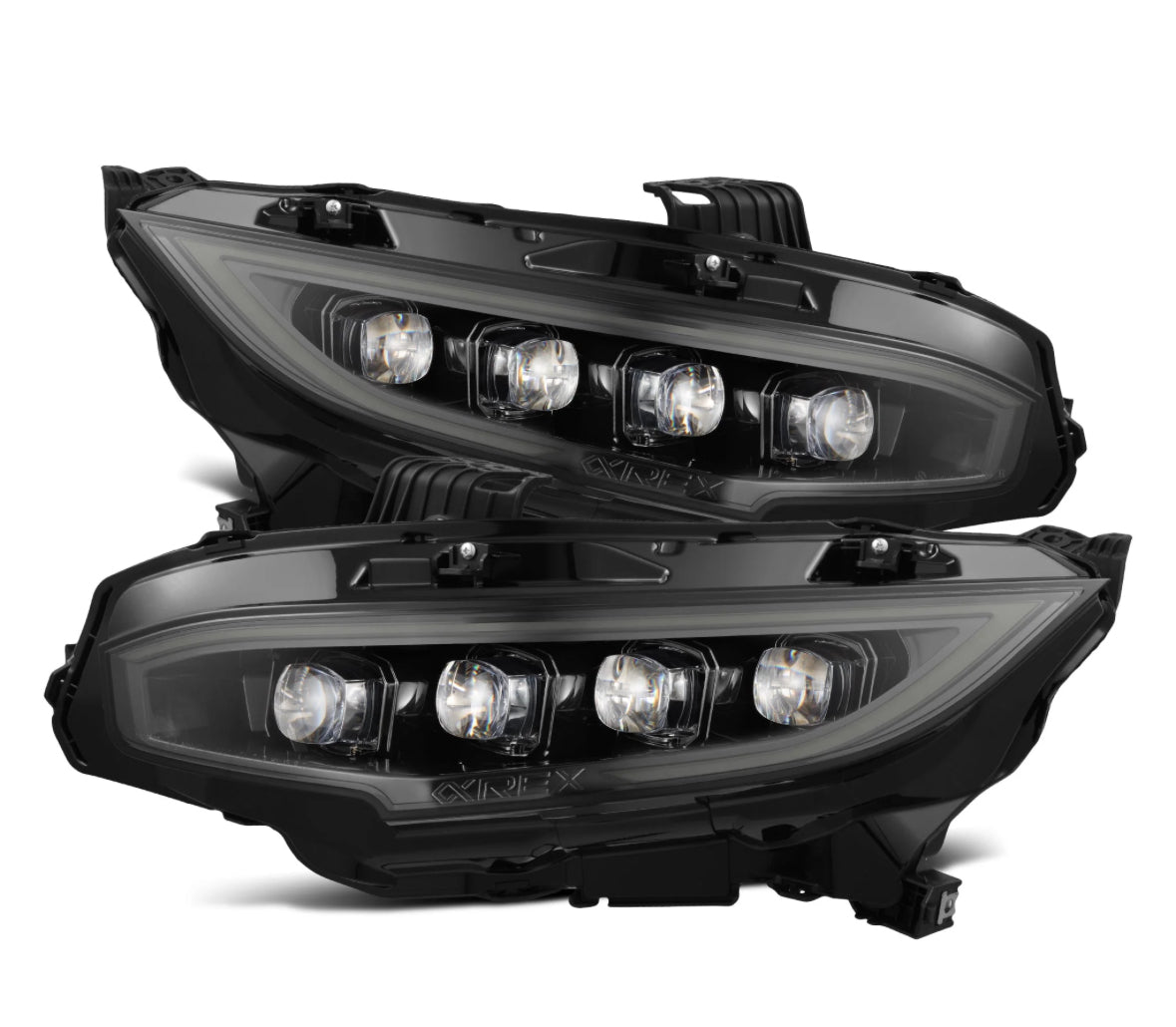 2016-2021 Honda Civic Headlights alpharex nova - PRIMO DYNAMIC