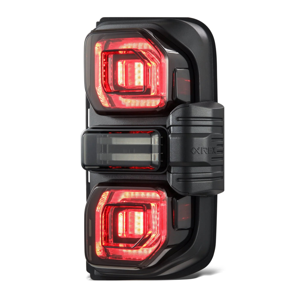 21-25 Ford Bronco NOVA-Series Prismatic LED Tail Lights Alpha-Black - PRIMO DYNAMIC