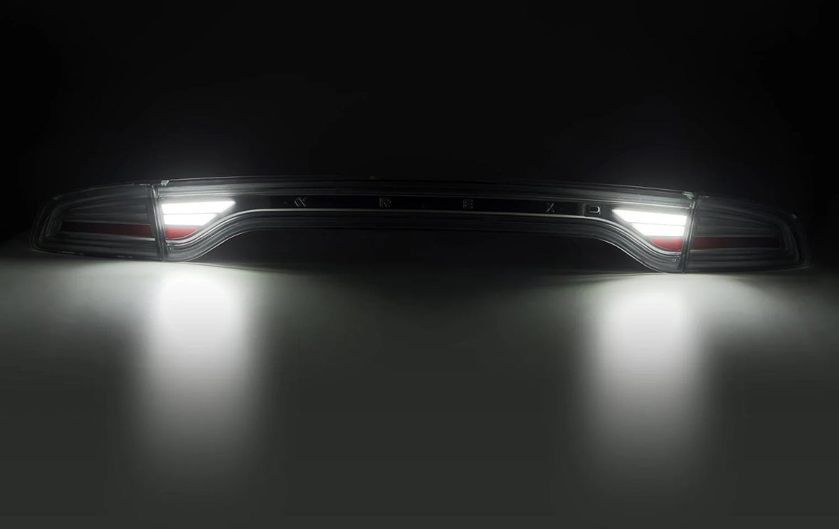 2015-2023 Dodge Charger NOVA-Series Prismatic LED Tail Lights Alpha-Black - PRIMO DYNAMIC