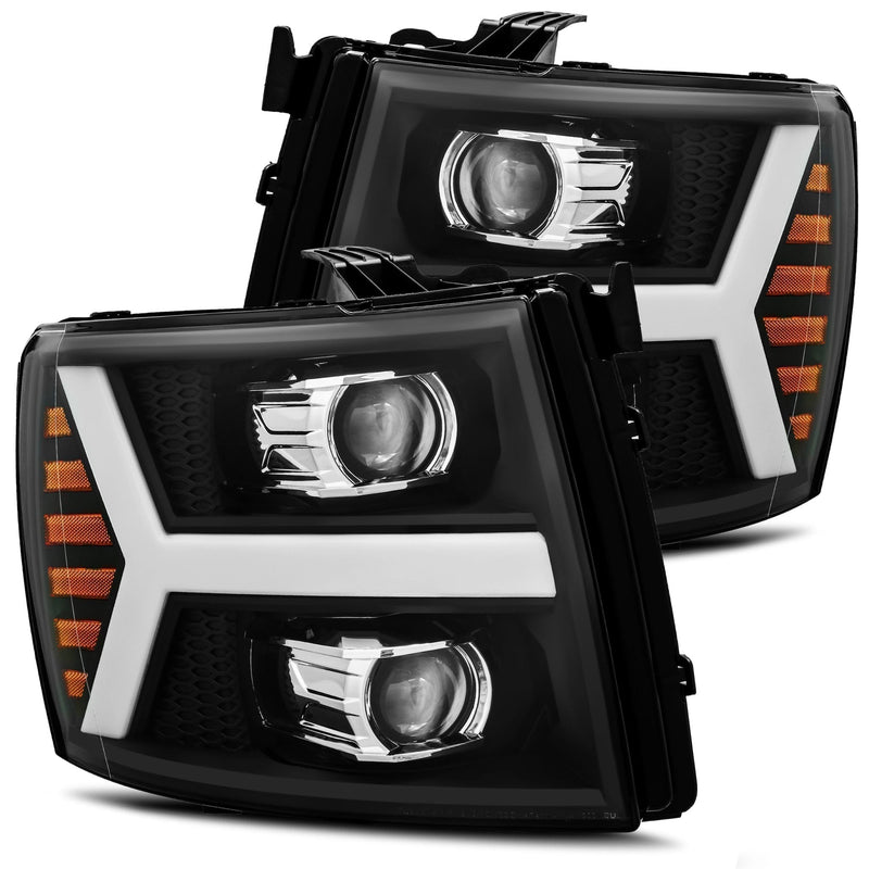 2007-2013 Chevy Silverado alpharex headlights