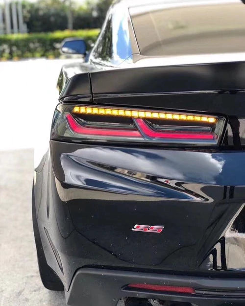 2016-2018 CHEVY CAMARO SMOKE LED TAIL LIGHTS SEQUENTIAL SIGNALS - PRIMO DYNAMIC
