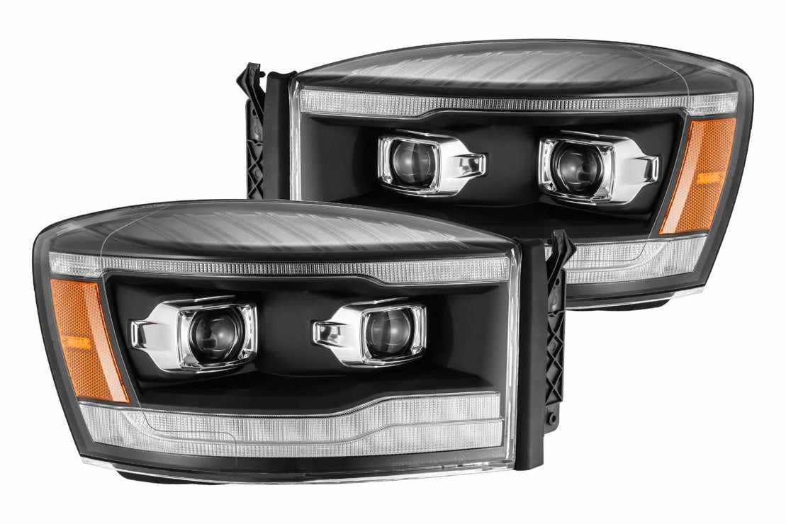 Dodge Ram 06-08 AlphaRex headlights - PRIMO DYNAMIC