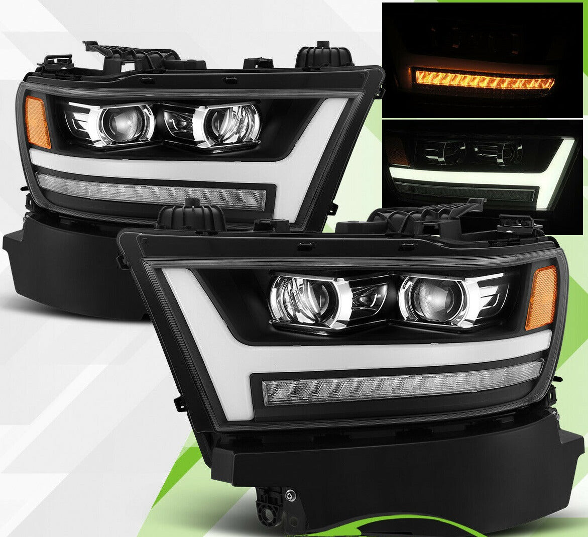 dodge ram 2019-2020 1500 headlights - PRIMO DYNAMIC
