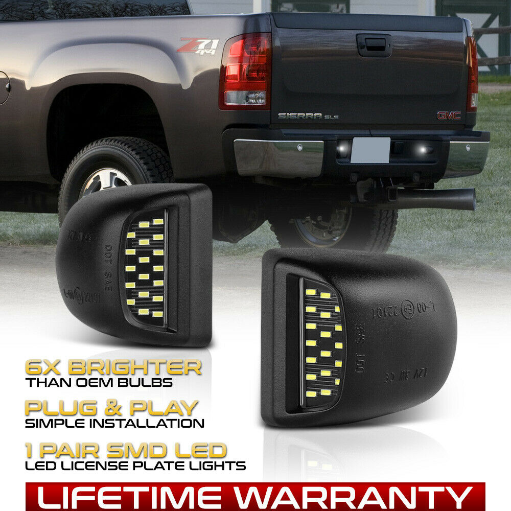 1999-2013 Silverado / Sierra LED license plate housing - PRIMO DYNAMIC