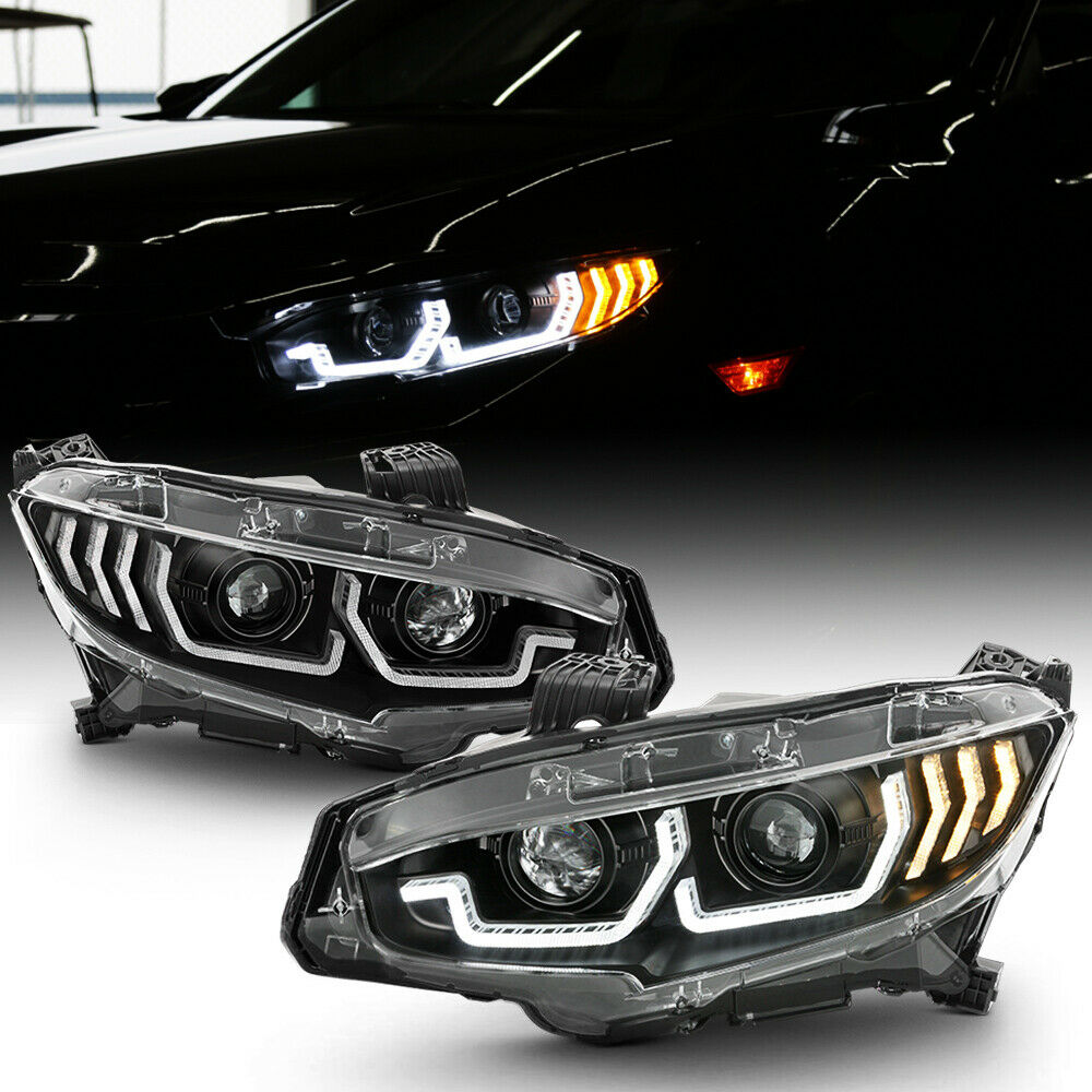 16-18 Honda Civic headlights - PRIMO DYNAMIC
