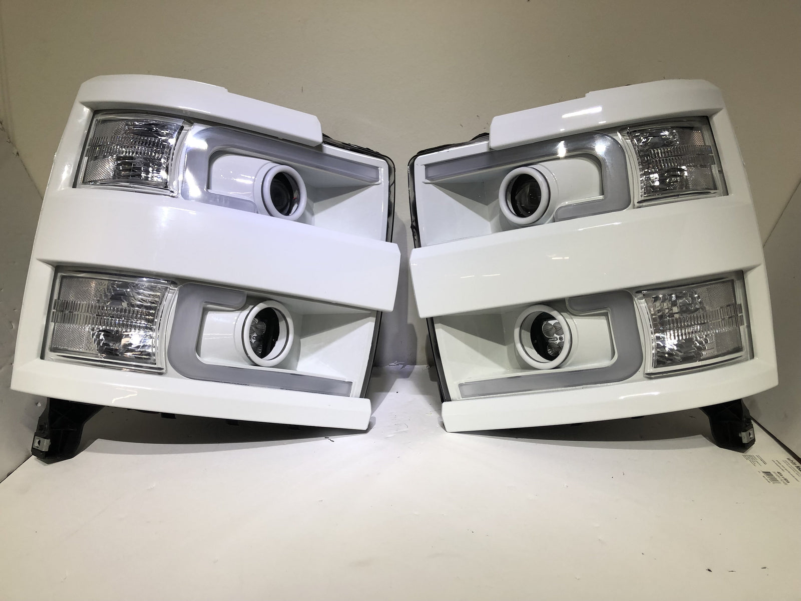 2015-2018 2500/3500 Chevy Silverado "Cyclops Edition" Headlights - LED