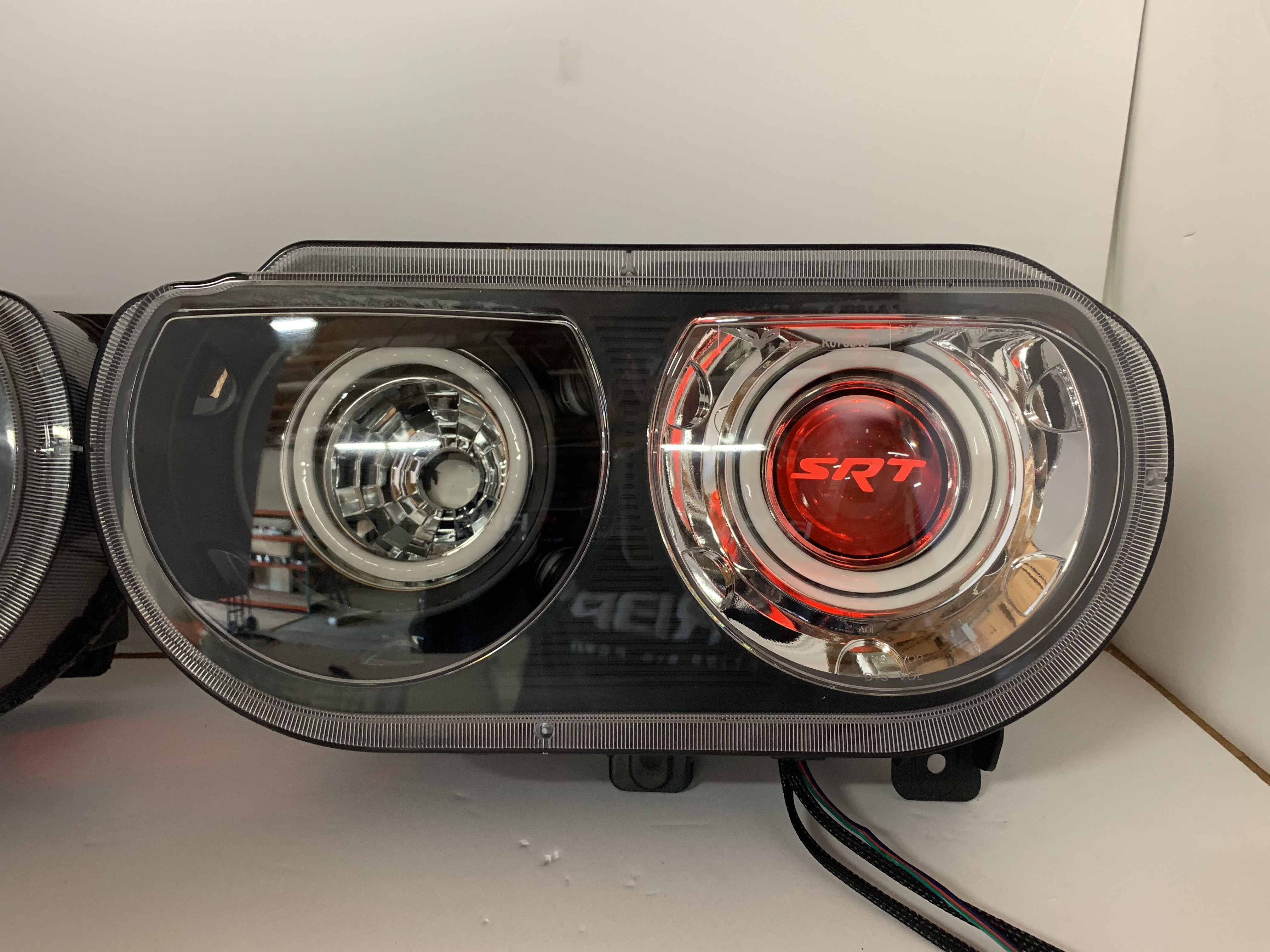 2009-2014 Dodge Challenger Prebuilt LED Headlights - PRIMO DYNAMIC