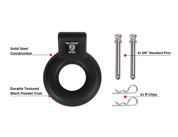 THE BULLETPROOF HITCHES LOOP (LUNETTE RING) ATTACHMENT - PRIMO DYNAMIC