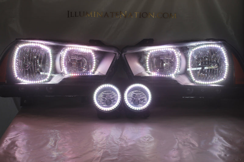 2011-2014 Dodge Charger Prebuilt LED Headlights - PRIMO DYNAMIC