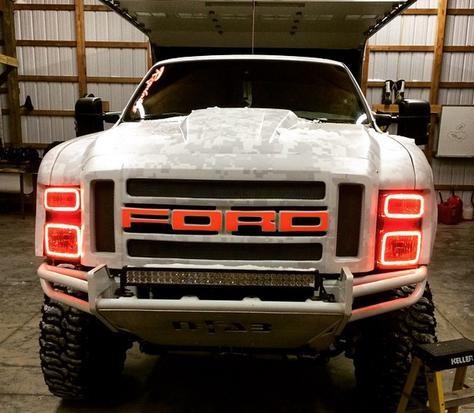 2008-2010 Ford F-250/F-350 Prebuilt  Headlights - PRIMO DYNAMIC