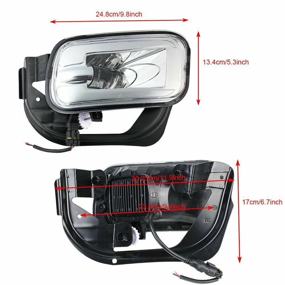 Ram 2009-2018 fog lights horizontal fog lights - PRIMO DYNAMIC