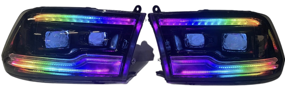 2009-2019 Dodge Ram Projector LED Headlights (MORIMOTO HOUSING) - PRIMO DYNAMIC