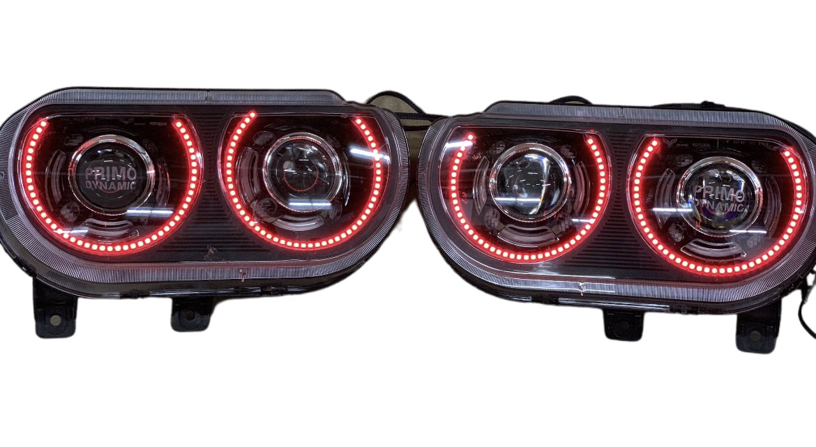 2009-2014 Dodge Challenger Headlights - PRIMO DYNAMIC