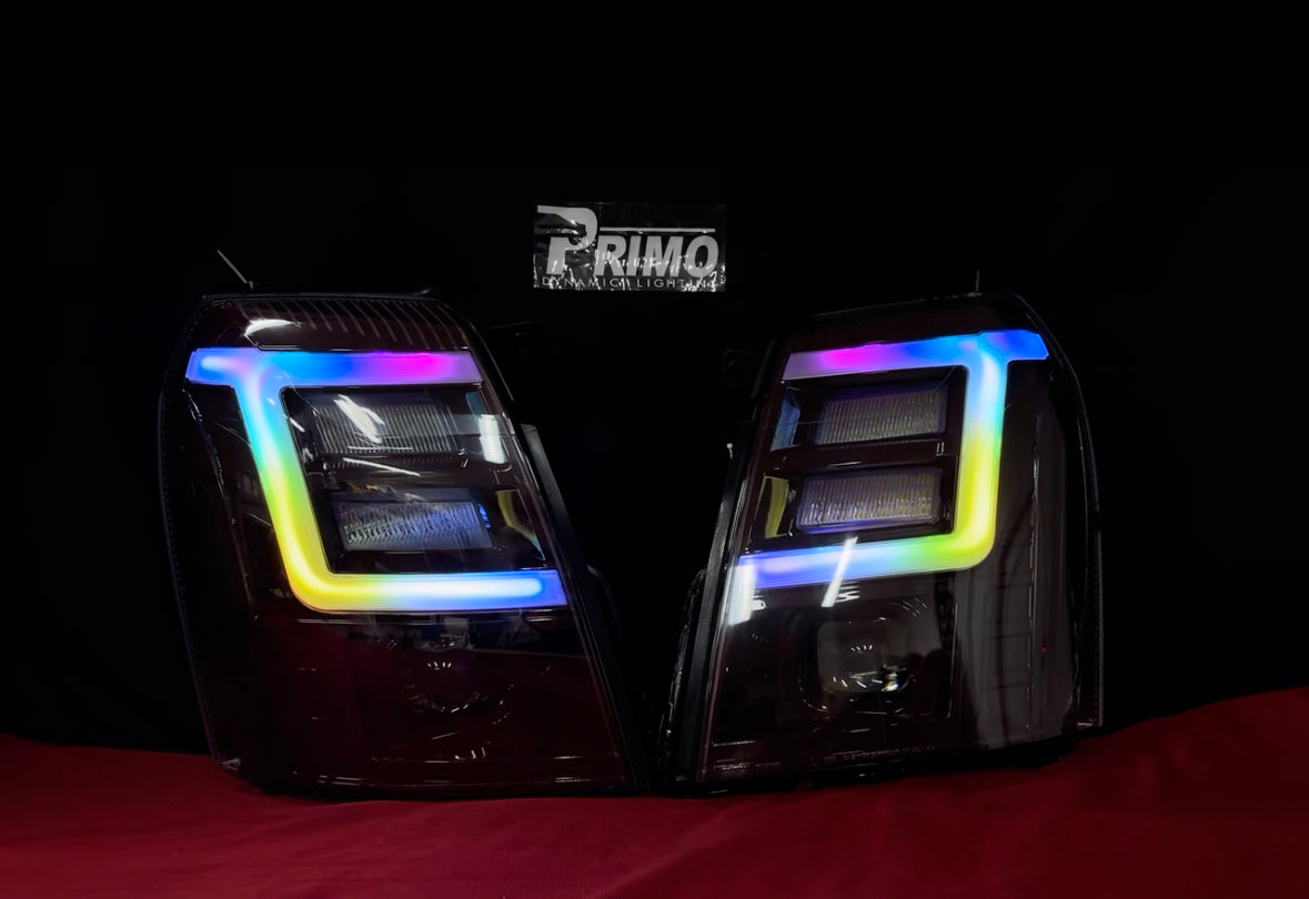 2007-2014 Cadillac Escalade Headlights - PRIMO DYNAMIC