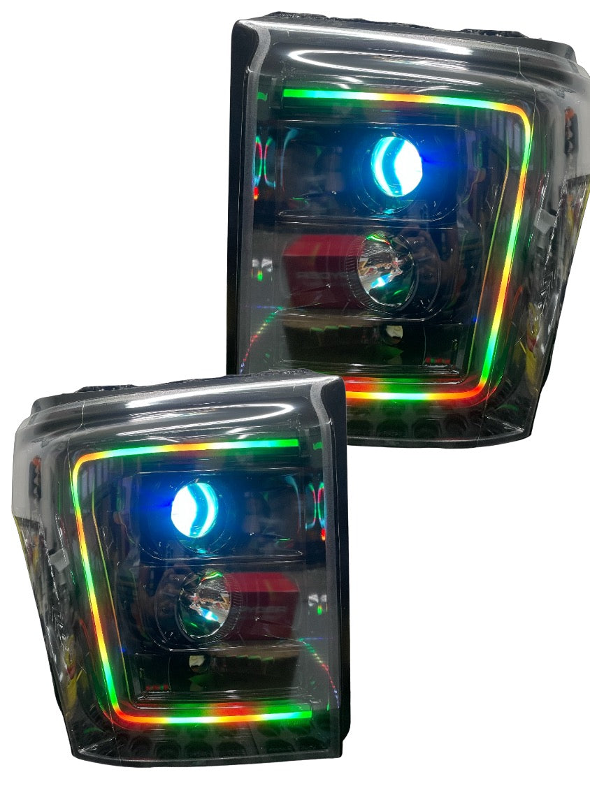 2011-2016 Ford F-250/F-350 "Lightning Edition" Headlights - PRIMO DYNAMIC