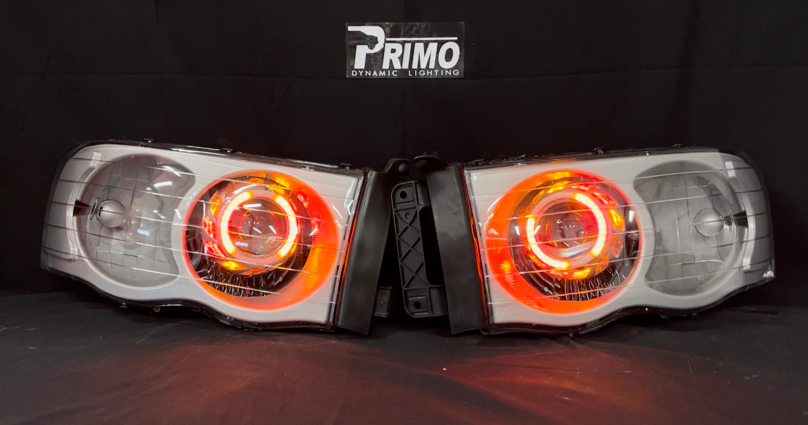 2002-2005 Dodge Ram LED Headlights - PRIMO DYNAMIC