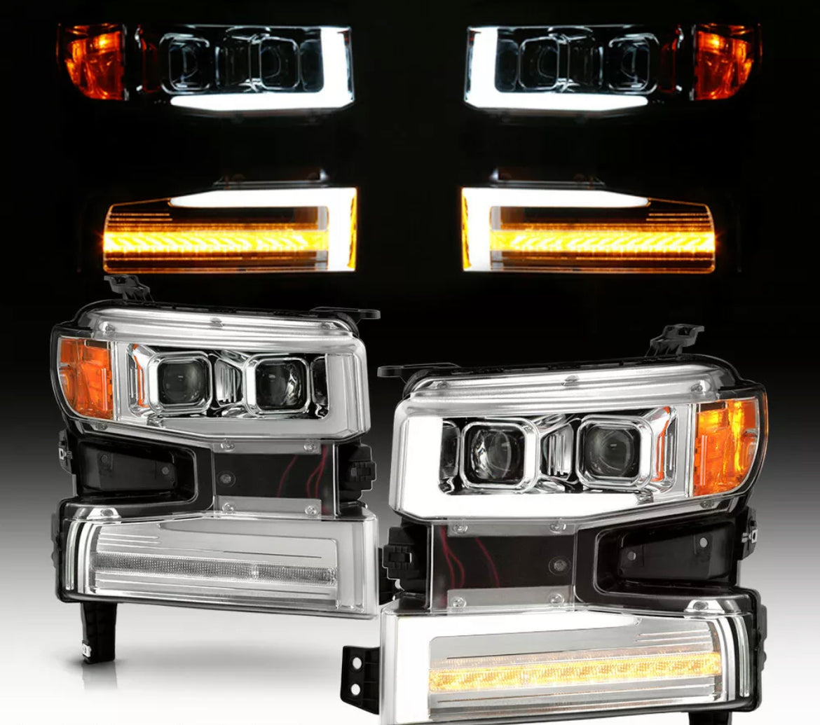2019-2020 1500 Chevy Silverado " Cyclops Edition" Headlight - PRIMO DYNAMIC