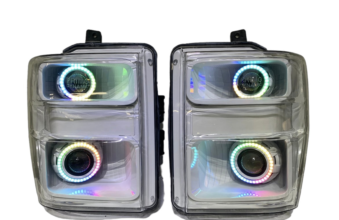 2008-2010 Ford F-250/F-350 Headlights - PRIMO DYNAMIC