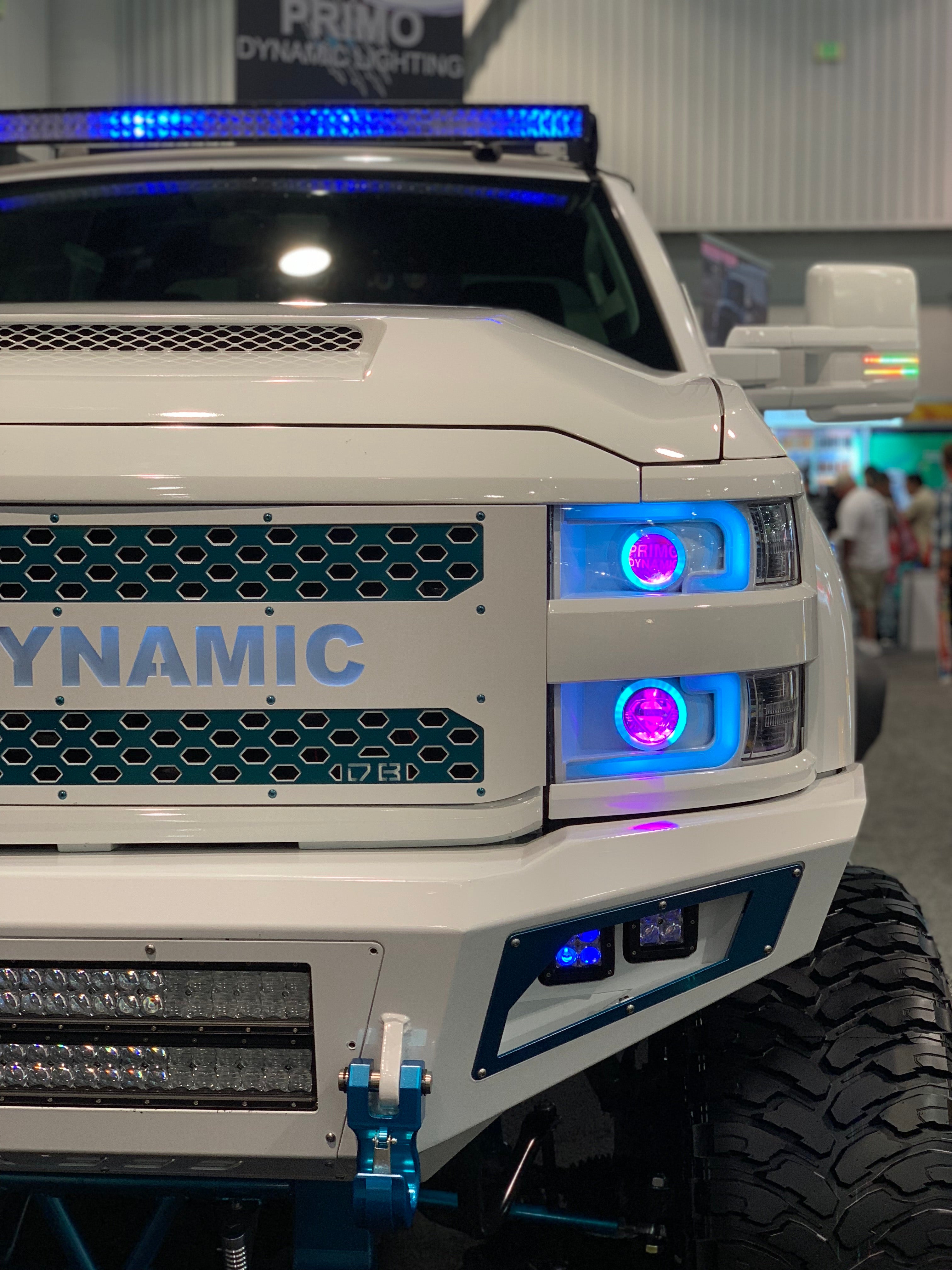 2015-2018 2500/3500 Chevy Silverado "Cyclops Edition" Headlights - PRIMO DYNAMIC