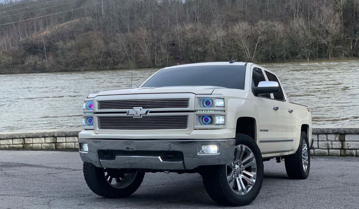 14-15 1500 Chevy Silverado Projector-Style Headlights - PRIMO DYNAMIC