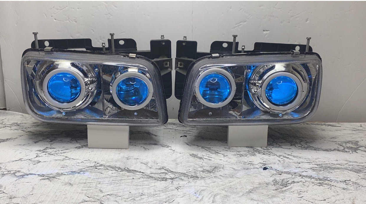 Cadillac Escalade 1999-2000 custom prebuilt headlights - PRIMO DYNAMIC