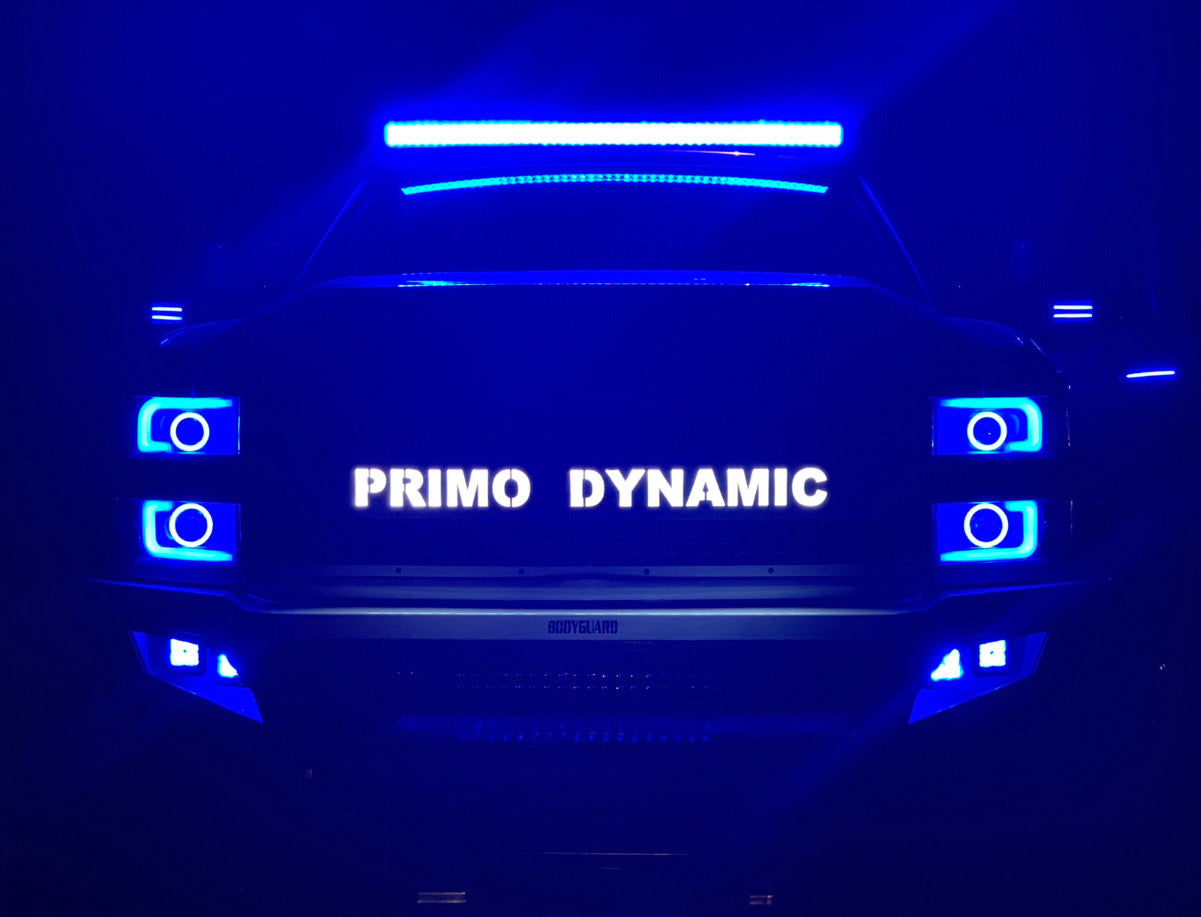 2015-2018 2500/3500 Chevy Silverado "Cyclops Edition" Headlights - PRIMO DYNAMIC